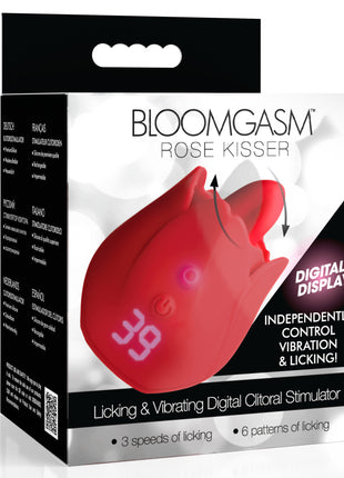 Rose Kisser Licking And Vibrating Digital Clitoral Stimulator