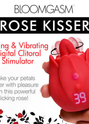Rose Kisser Licking And Vibrating Digital Clitoral Stimulator