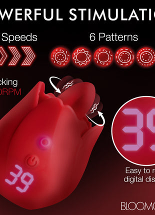 Rose Kisser Licking And Vibrating Digital Clitoral Stimulator