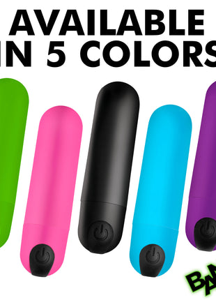 Glow-in-the-dark Silicone Bullet