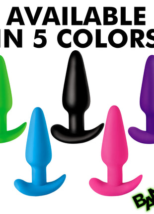Glow-in-the-dark Silicone Butt Plug