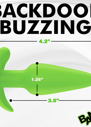 Glow-in-the-dark Silicone Butt Plug