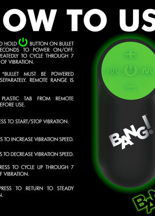 Glow-in-the-dark Silicone Anal Beads