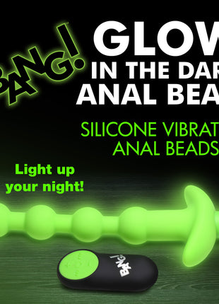 Glow-in-the-dark Silicone Anal Beads
