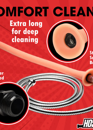 19" Slim Silicone Enema Hose