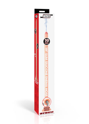 19" Slim Silicone Enema Hose