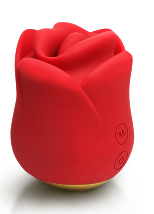 Sweet Kiss Kissing And Vibrating Clitoral Stimulator - Red