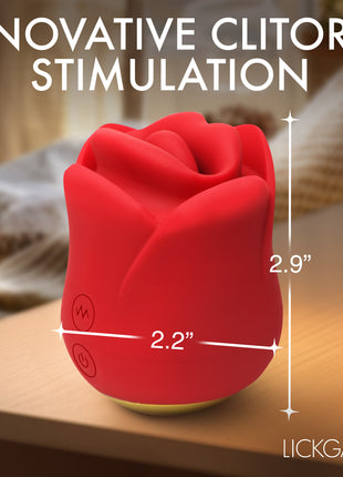Sweet Kiss Kissing And Vibrating Clitoral Stimulator - Red