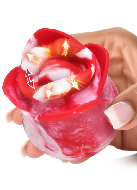 Sweet Kiss Kissing And Vibrating Clitoral Stimulator - Swirl