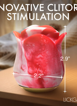 Sweet Kiss Kissing And Vibrating Clitoral Stimulator - Swirl