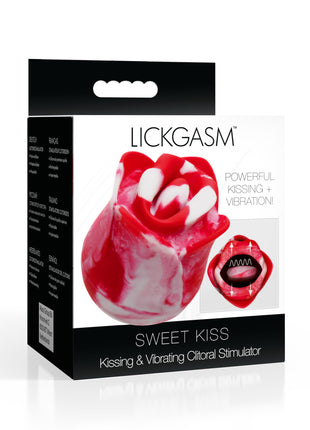 Sweet Kiss Kissing And Vibrating Clitoral Stimulator - Swirl