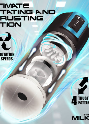 The Milker Roto-stroke Thrusting And Rotating Masturbator