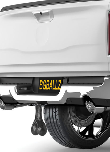 Large Truck Nuts - Black