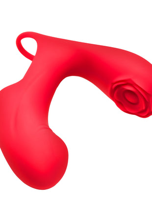 Rose Touch Pulsing Silicone Finger Vibrator