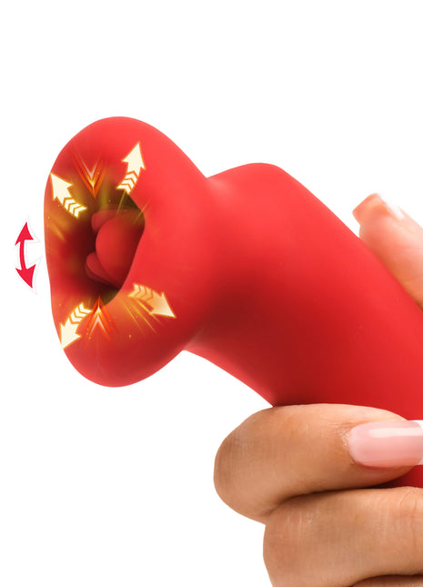 Plump Kiss Sucking And Vibrating Clitoral Stimulator