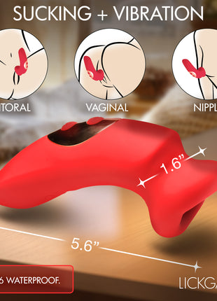 Plump Kiss Sucking And Vibrating Clitoral Stimulator