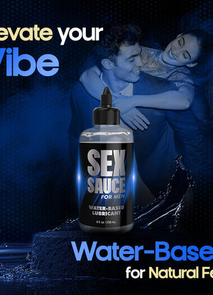 Sex Sauce For Men Water-based Lubricant - 8oz