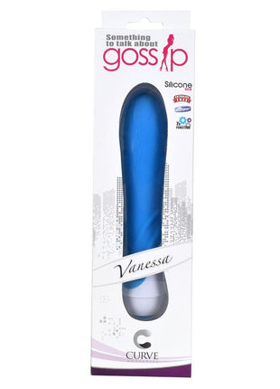 Vanessa 7 Function Silicone Vibe- Blue