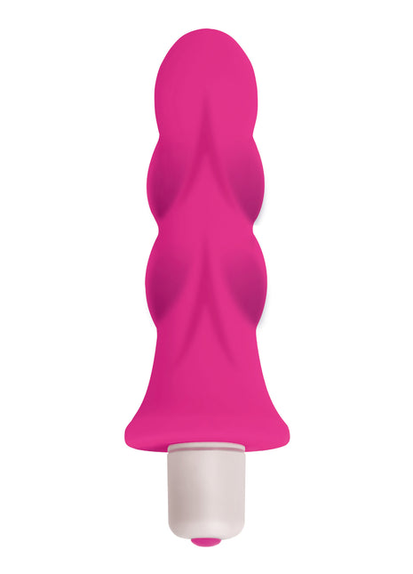 Charm 7 Function Petite Silicone Vibe- Pink