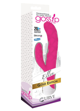 Ellen 20x Silicone Vibrator – Pink