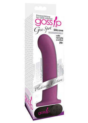 Gee Spot 21x Vibrating Silicone Dildo