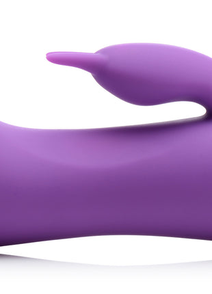 10x Wonder Mini Rabbit Silicone Vibrator - Purple