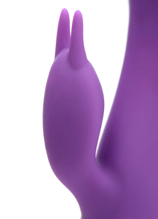 10x Wonder Mini Rabbit Silicone Vibrator - Purple