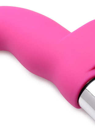 G-thrill Silicone Finger Vibe - Magenta