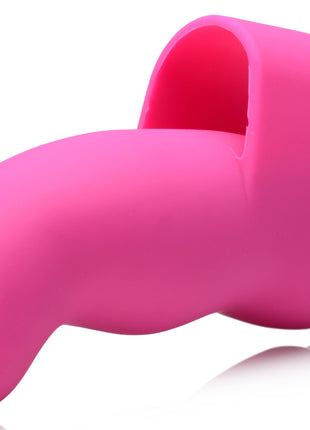 G-thrill Silicone Finger Vibe - Magenta