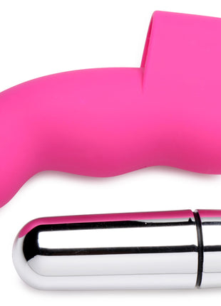 G-thrill Silicone Finger Vibe - Magenta