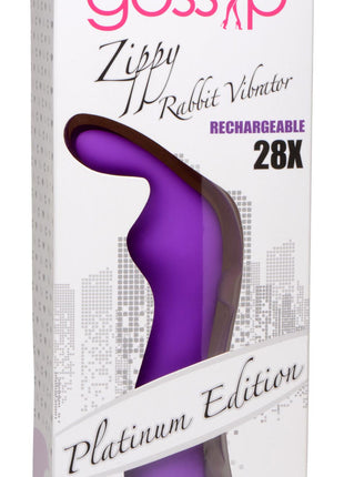 Zippy Silicone Rabbit Vibrator