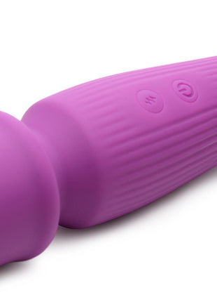 10x Silicone Wand Massager - Violet