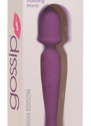 10x Silicone Wand Massager - Violet