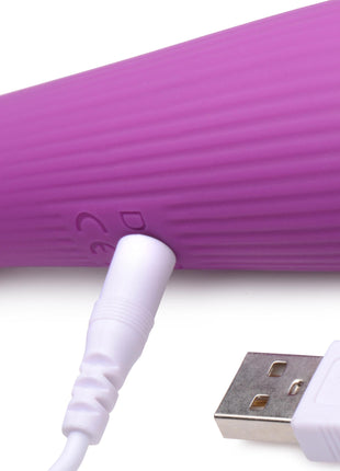 10x Silicone Wand Massager - Violet
