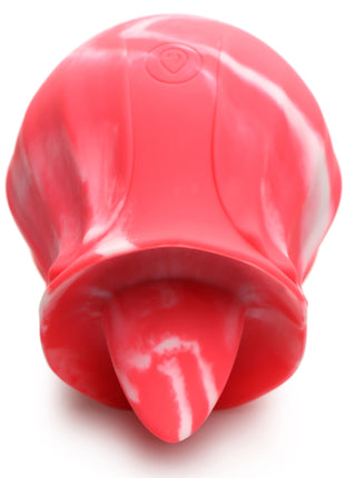 10x Pink Twirl Silicone Licking Rose