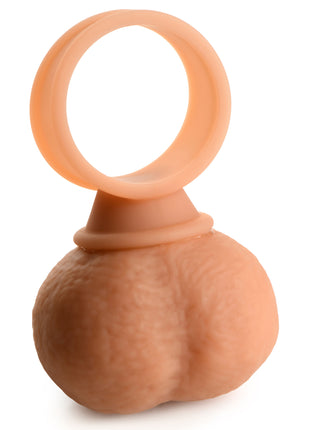 28x Vibrating Realistic Balls With Remote - 35mm