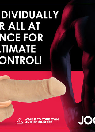 Discreet Silicone Cock Ring Set - Light