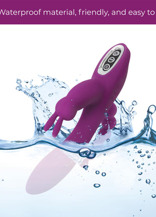 Quivers 10x Silicone G-spot Rabbit Vibrator