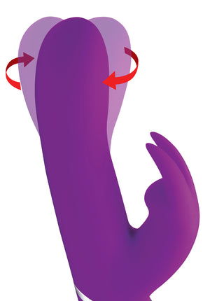 Twirly 66x Spinning Silicone Rabbit Vibrator