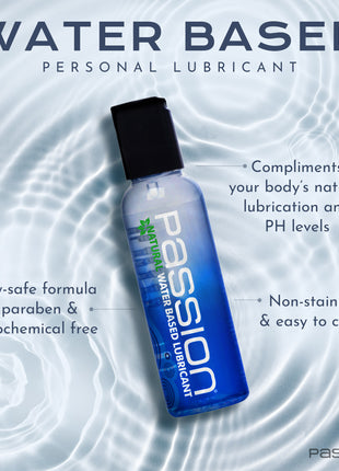 Passion Natural Water-based Lubricant - 2 Oz