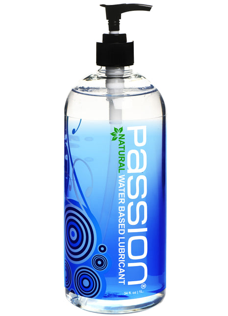 Passion Natural Water-based Lubricant - 34 Oz