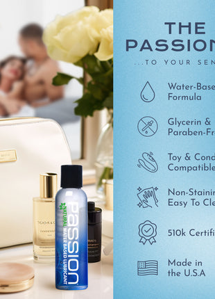 Passion Natural Water-based Lubricant - 4 Oz