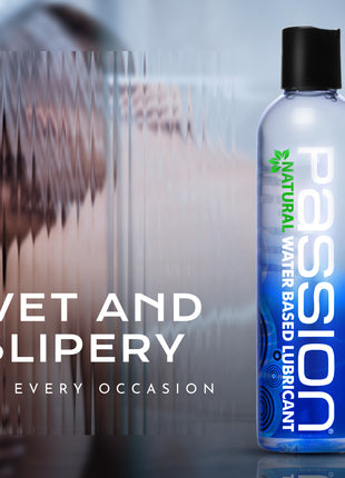 Passion Natural Water-based Lubricant - 8 Oz