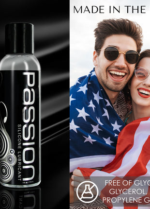 Passion Premium Silicone Lubricant - 4 Oz