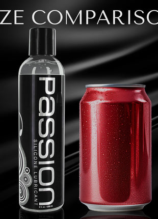 Passion Premium Silicone Lubricant - 8 Oz