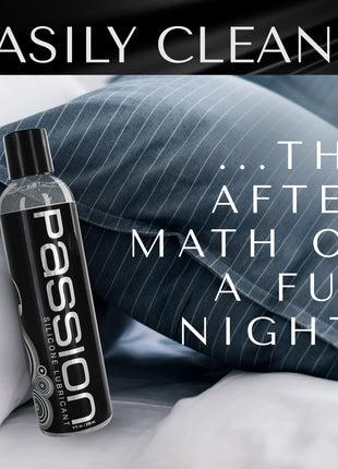 Passion Premium Silicone Lubricant - 8 Oz