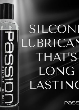 Passion Premium Silicone Lubricant - 8 Oz