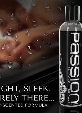 Passion Premium Silicone Lubricant - 8 Oz