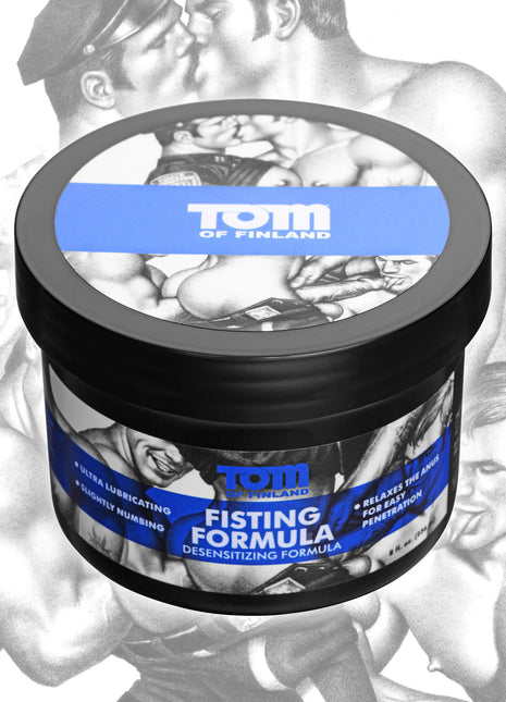 Tom Of Finland Fisting Formula Desensitizing Cream- 8 Oz