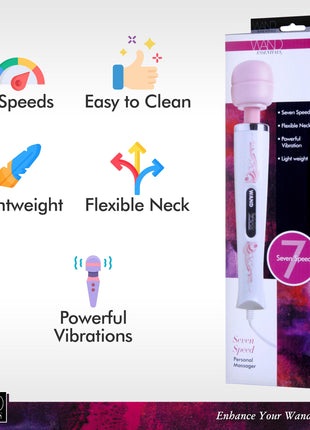 Wand Essentials 7-speed Wand Massager